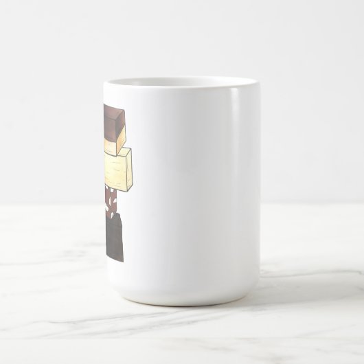 Fudge Stack Confection Snoep Sweets Koffiemok (Center)