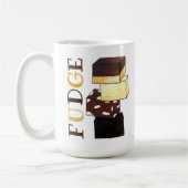 Fudge Stack Confection Snoep Sweets Koffiemok (Links)