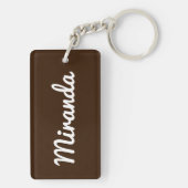 Fudge Stack Confection Snoep Sweets Sleutelhanger (achterkant)