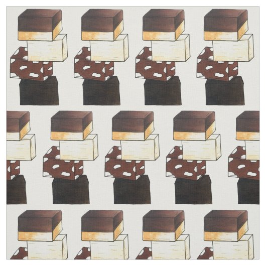 Fudge Stack Confection Snoep Sweets Stof (Swatch)