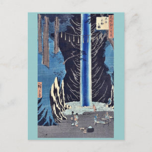 Fudo Herfsten, Oji by Ando, Hiroshige Ukiyoe Briefkaart
