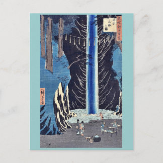 Fudo Herfsten, Oji by Ando, Hiroshige Ukiyoe Briefkaart