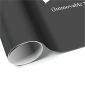 "Fudoshin" Japans Kanji Betekenis van een onbeweeg Cadeaupapier (Rol Hoek)