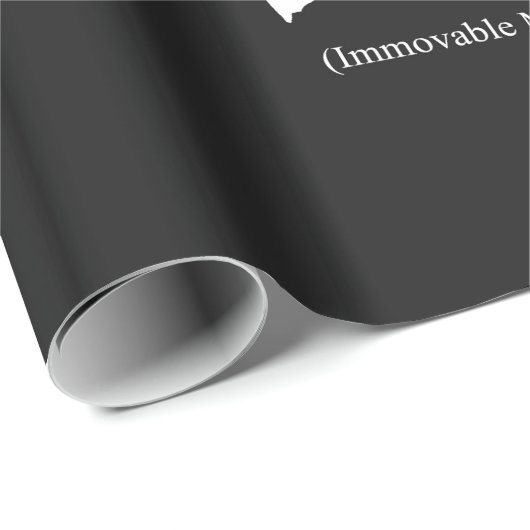 "Fudoshin" Japans Kanji Betekenis van een onbeweeg Cadeaupapier (Rol Hoek)