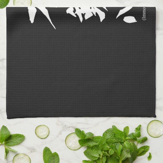 "Fudoshin" Japans Kanji Betekenis van een onbeweeg Theedoek (Gevouwen)