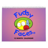 "Fudsy Faces" — 12-maandelijkse kalender (Hoes)