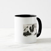 Fuegiërs gaan handel drijven in Zapallos Mok (Voorkant rechts)