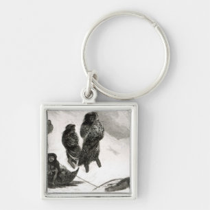 Fuegiërs gaan handel drijven in Zapallos Sleutelhanger