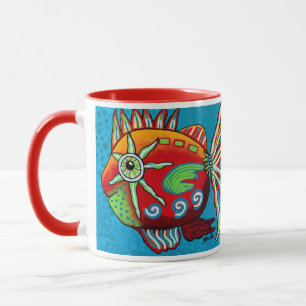 "Fuego" 11 oz drinkbeker Mok