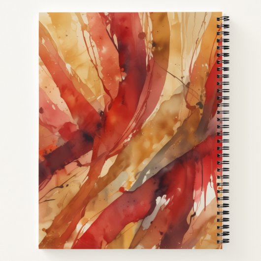 Fuego de Ensueño Notitieboek (Achterkant)