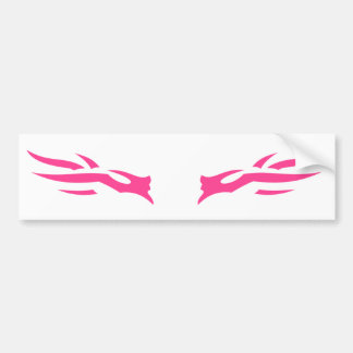 Fuego Rosa Bumpersticker