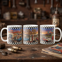 Fuel For Legends Vintage Route 66 Benzinepomp