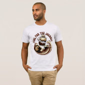 Fuel for the Journey Coffee Design T-shirt (Voorkant volledig)