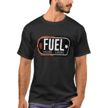 FUEL Racing League Mannen Zwarte Korte Mouw We Bac
