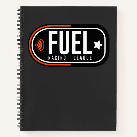 FUEL Racing League Spiraal Notitieboek (Voorkant)