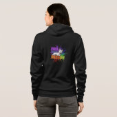 "Fuel Your Passion" T-shirt hoodie (Achterkant volledig)