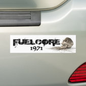 FUELCORE 1971 sticker (Op auto)