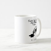 Fueled By Books And Strong Coffee Reader Life Koffiemok (Voorkant rechts)