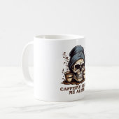 Fueled by Caffeine-Caffeine Keeps Me Alive Koffiemok (Voorkant links)