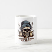 Fueled by Caffeine-Caffeine Keeps Me Alive Koffiemok (Center)