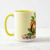 Fueled By Chai & Tawakkul | Floral Islamic Teapot  Mok (Links)