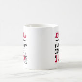 Fueled by Coffee & Judo Funny Cool Koffiemok (Center)