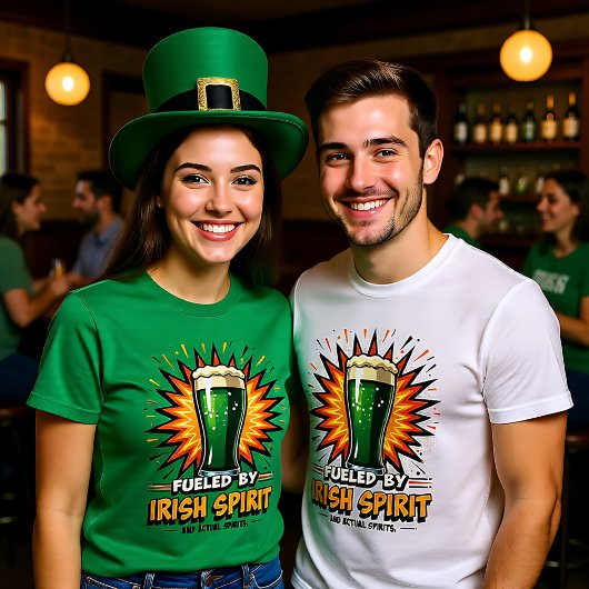 Fueled by Irish Spirit T-shirt
