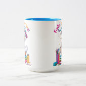 Fueled by Learning Goose Mug – Back to School Fun Tweekleurige Koffiemok (Center)