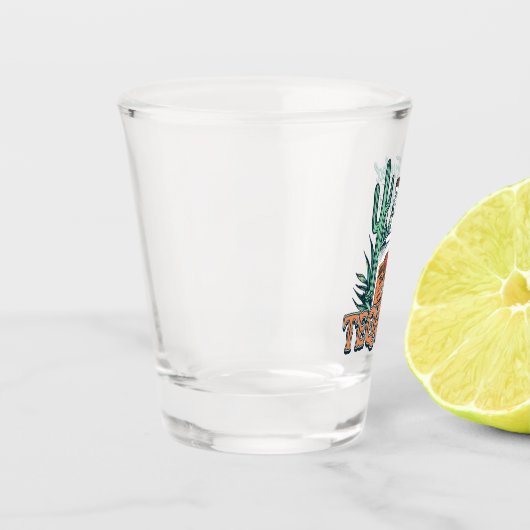 Fueled by Tequila Novelty Party Shot Glas (Links)