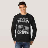 Fueled By Trash And Crime Raccoon 10 T-shirt (Voorkant volledig)
