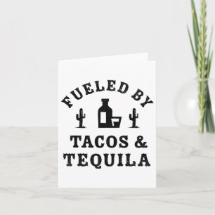 Fueled Funny Cinco de Mayo Party Kaart