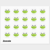FuelFrog ronde Sticker (Vel)