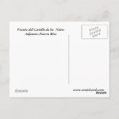Fuente Castillo de los Niños Adjuntas Briefkaart (Achterkant)