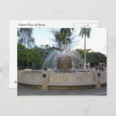 Fuente Plaza de Caguas Briefkaart (Voorkant / Achterkant)