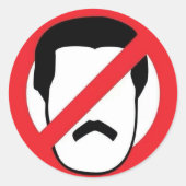 Fuera Maduro Ronde Sticker (Voorkant)