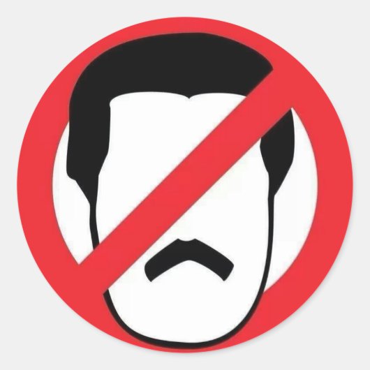 Fuera Maduro Ronde Sticker (Voorkant)