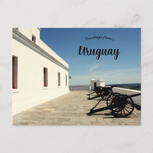 Fuerte Artigas Montevideo Uruguay Briefkaart (Voorkant)