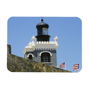 Fuerte San Felipe del Morro's grijze gekasteelde Magneet