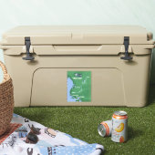 Fuerte Sinaloa, reiskaart Mexico Sticker (Koeler)