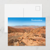 Fuerteventura bergen briefkaart (Voorkant / Achterkant)