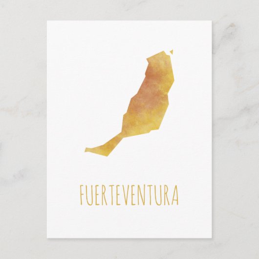 Fuerteventura Briefkaart (Voorkant)