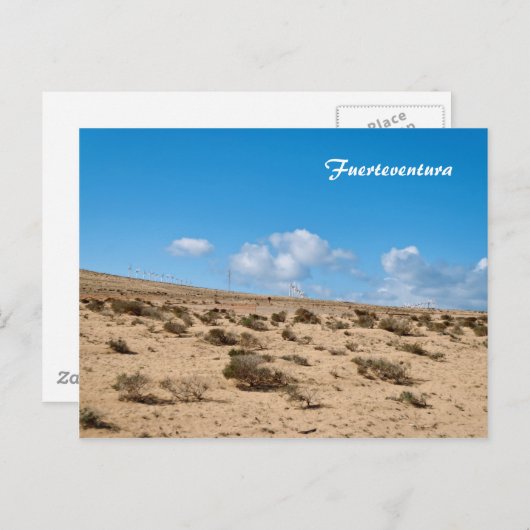 Fuerteventura Briefkaart (Voorkant / Achterkant)