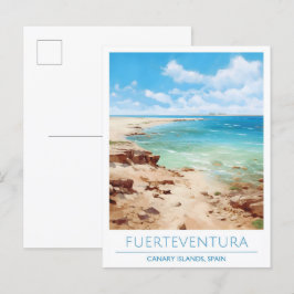 Fuerteventura Canarische Eilanden Spanje Reizen Briefkaart