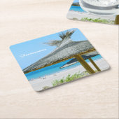 Fuerteventura Cork Coaster Kartonnen Onderzetters (Schuin)