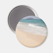 Fuerteventura, Corralejo Vlaggenstrand Magneet (Voorkant / Achterkant)