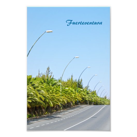 Fuerteventura Foto Print Afdruk (Voorkant)