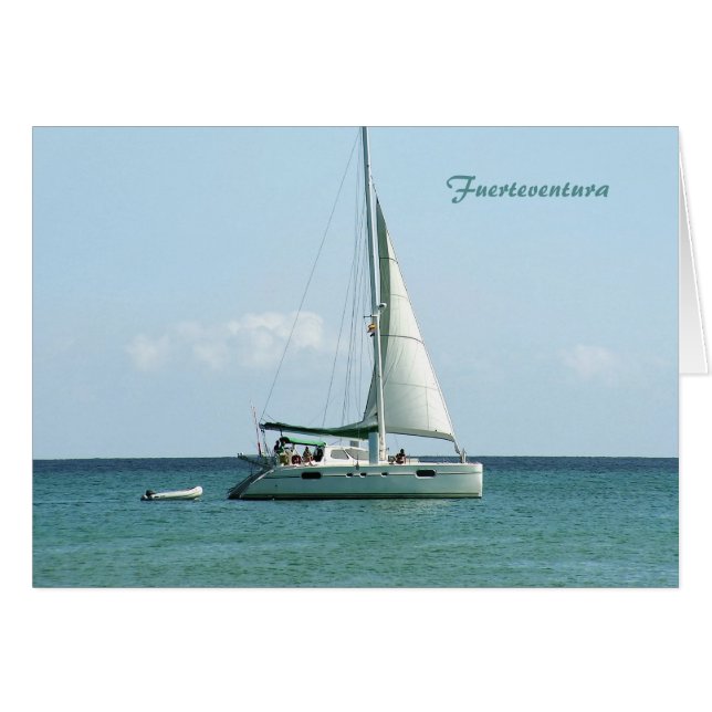 Fuerteventura Kaart (Voorkant Horizontaal)