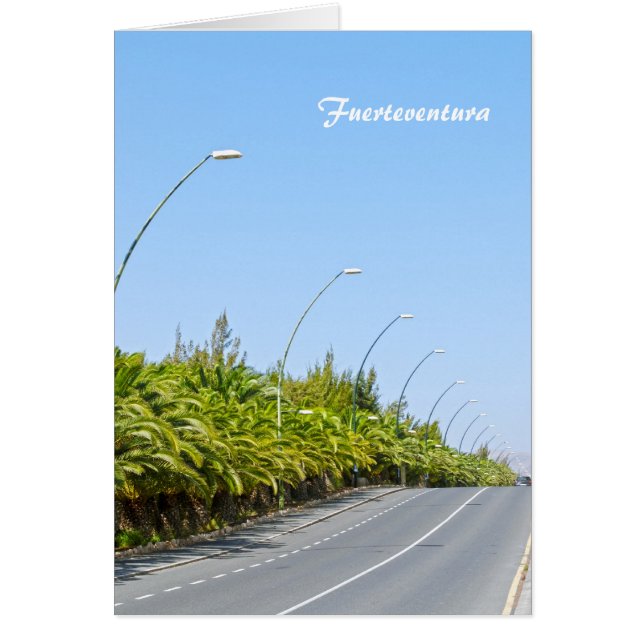 Fuerteventura Kaart (Voorkant)