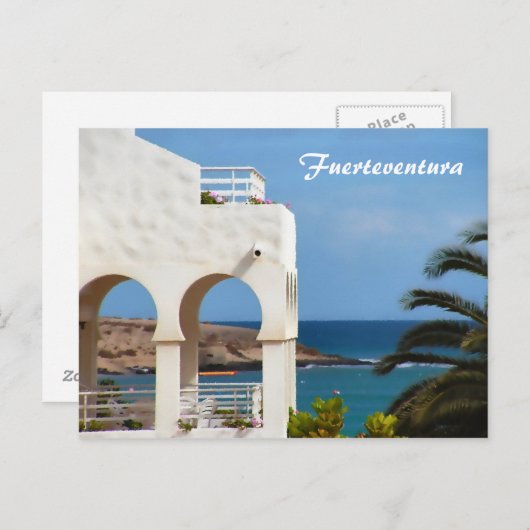 Fuerteventura Kaart (Voorkant / Achterkant)
