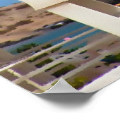 Fuerteventura Kaart Poster (Hoek)